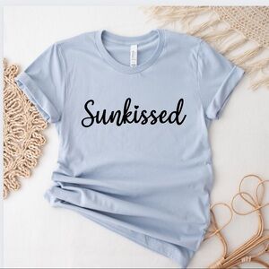 Sunkissed Summer Graphic Unisex Crew Neck Tee Shirt S-5X